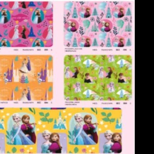 PAPEL COUCHE FROZEN DIPAK 50X70 E.25 C.500